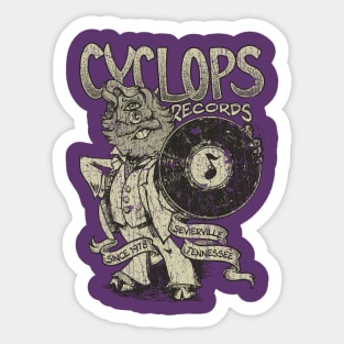 Cyclops Records 1978 Sticker